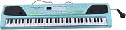 Btuty 61 Key Keyboards Piano Portable Electronic Keyboard 16 Tones 10 Rhythms 8 Percussion 6 Demos Dual Speaker Musical Instrument with Microphone Recording/Accompaniment/Chord Functions for Beginners