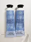2 FROSTED COCONUT SNOWBALL Bath & Body Works Shea Butter Hand Cream 1oz NEW