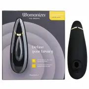 WOMANIZER Premium 2 Clitoral Stimulator - # Black 1pc