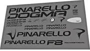 Pinarello Dogma F8 Black Decal Set