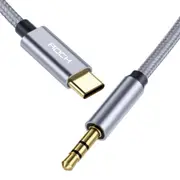 Type-C / USB-C to 3.5mm AUX Audio Adapter Cable, Length: 100cm(Tarnish)