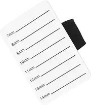 VICASKY Acrylic Lash Tray Eyelash Extension Holder Board for Makeup Artists Home Use Smooth Edges Display Tray for Easy Application Storage of Eyelashes
