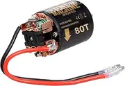RC Brushed Motor | High Velocity Rc Car Motor | 540 Brushed Motor 13T/ 21T/ 35T/ 45T/55T/80T Waterproof 540 RC Motor for 1/10 Remote Control Vehicle Hepvet