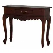 CT 1 Drawer Carved Sofa Table