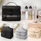 Storage Make Up Organizer Bag Transparent Mesh Makeup Case Women's