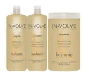 In Volve Semi di Lino Home Care Nutrition Repair Treatment 3 Products - Kostume