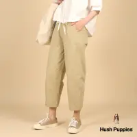 在飛比找momo購物網優惠-【Hush Puppies】女裝 長褲 休閒鬆緊錐形長褲(卡