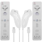 New Motion Plus Wii Remote Controller Nunchuck For Wii/Wii U Console Video Games
