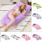 U Shape Pillow Cover Maternity Pregnancy Boyfriend Arm Body Sleeping Pillow Case