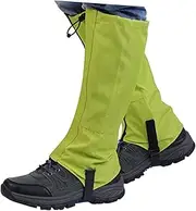 [Happyyami] Waterproof Hiking Gaiters Snow Pants for Men Women Outdoor Adventure Size s