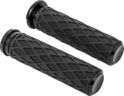 Arlen Ness Diamond Grips 500-007 Black TBW