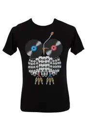 Vinyl Owl Tee--MON-MT-TM0266