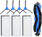 [Staright] Pack of 8 Replacement Accessories Kit Set Tool Replacement for Eufy RoboVac 11S / RoboVac 30 / RoboVac 30C / RoboVac 15C Vacuum Cleaner - 4 Side Brushes + 3 Filters + 1 Rolling Brush