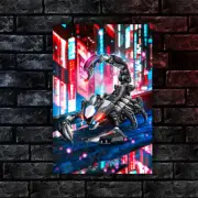 Yamaha YZF-R1 Scorpion - Motorycle Poster art from Moto Animals