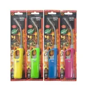 20 x Flexible Neck Gas Ignition Lighter BBQ Kitchen Refillable Flexible Head