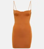 [Alex Perry] Alex Perry Deacon corset minidress AU 14 brown