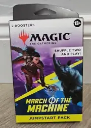 Magic WOTC MTG 2 Booster Pack March of the Machine Jumpstart Booster Pack New