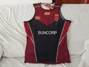 QLD STATE OF ORIGIN BNWT CCC TRAINING SINGLET SIZE LARGE