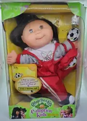Cabbage Patch Kids 1999 E-doption Una Kay Soccer Doll