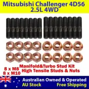 High Tensile Manifold&Turbo Stud Kit For Mitsubishi Challenger 4D56 2.5L 4WD