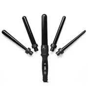 H2D X5 Professional Ceramic Hair Curling Wand (Black)