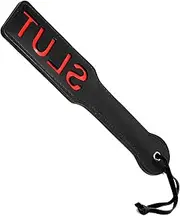 Spanking Paddle PU Leather Whip Flogger Spank BDSM Bondage Sex Toy