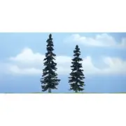 Woodland Scenics TR1621 Premium Spruce Tree, 5"/4" (2)