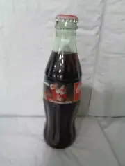 1996 Christmas - Santa Claus - Coca-Cola Bottle - New & Full - Coke