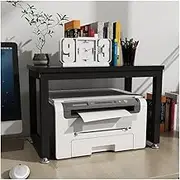 Printer Stand Printer Holder Printer Shelf Desktop Printer Stand Metal Frame Printer Shelf Fax Machine Scanner Rack With Non-Slip Feet For Office Printer Rack Printer Shelves ( Color : A , Size : 54*4