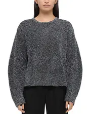Helmut Lang Apex Lurex Crewneck Sweater