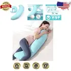 Multipurpose 43-Inch Body Support Pillow - Ideal for Pregnancy and Side Sleeping