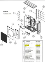 FUJITSU K9379399005 aka 9379399005 Fan Guard