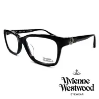 在飛比找momo購物網優惠-【Vivienne Westwood】金屬立體土星光學眼鏡(