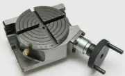 Rotary Table 4"/ 100 mm Precision For Milling Machine Horizontal And Vertical