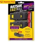 RATSAK Fastkill Mouse Traps - 3 Pack - EXPRESS POST