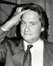 Michael Douglas at Academy Awards Nominees Luncheon at Bever - 1988 Old Photo