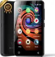 160GB MP3 Player Bluetooth Wifi 4" Touch Screen Android Spotify Pandora Black