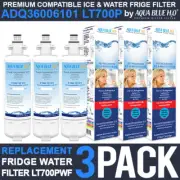 3 Pack of LG Fridge Filter Suit GR-L730SL GR-L814FBI