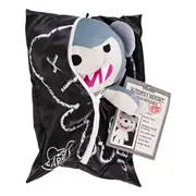 Deddy Bears - Howler Halloween Bear in Bag, Plush Toy, Grey, 30cm (Height)
