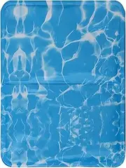 Cooling Mat Dogs, Portable Dog Mat, Cat Furniture, Small Medium Senior Puppy, Living Room, Bedroom, House, Backyard, Offices, Patio, Breathable, Comfortable, Relaxation