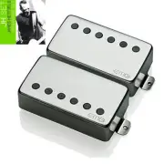 EMG James Hetfield (JH) Signature Guitar Pickup Set, Brushed Chrome