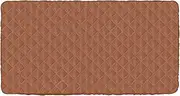 Terracotta Solid Color Pure Plain Portable Toddler Bed Sheet Soft&Comfortable Cot Sheet for Travel Baby Bed for Small Spaces Daycare Cot 50'' x 25'' (Sheet,Bed Not Included)