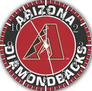 Arizona Diamondbacks Frameless Borderless Wall Clock Nice Gifts or Decor F30