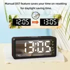 Aesthetic LED Digital Alarm Clock perfect for Bedrooms with Adjustable Features