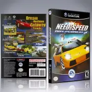 GameCube Replacement Case - NO GAME - Need for Speed - Hot Pursuit 2