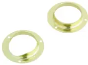 Schlage SP-585F-3 Closet Pole Socket, Steel, Brass