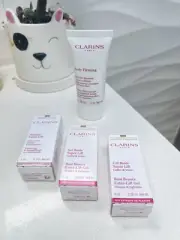 4pcs CLARINS Shaping Facial Lift + Bust Beauty Extra-Life Gel + Body Firming