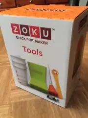 NEW Williams Sonoma ZOKU TOOLS Quick POP Popsicle Maker 8 Piece Set New in Box