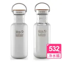 在飛比找momo購物網優惠-【Klean Kanteen】竹片鋼蓋不鏽鋼冷水瓶(532m