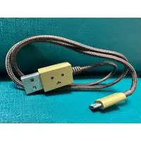 在飛比找蝦皮購物優惠-cheero日本 阿愣 原廠充電線 Micro USB 7成